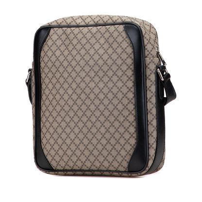 Gucci Diamante Coated Canvas Zip Crossbody