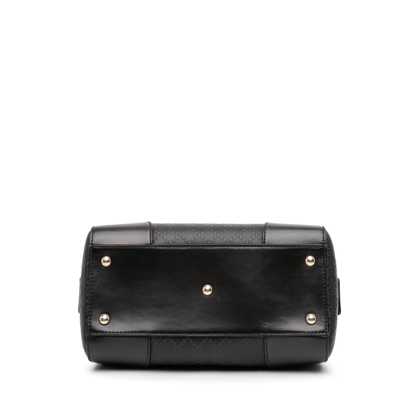 Gucci Diamante Leather Boston Bag