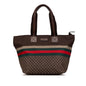 Gucci Diamante Nylon Web Tote