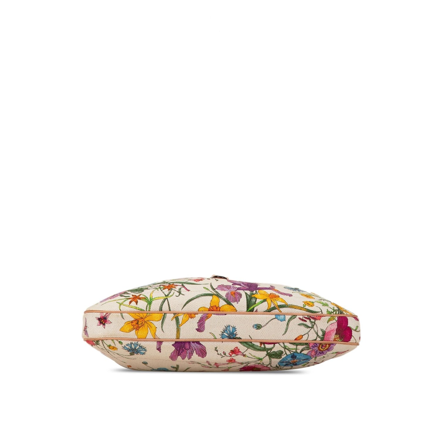 Gucci Flora New Jackie Canvas Shoulder Bag (SHG-3GVtqV)