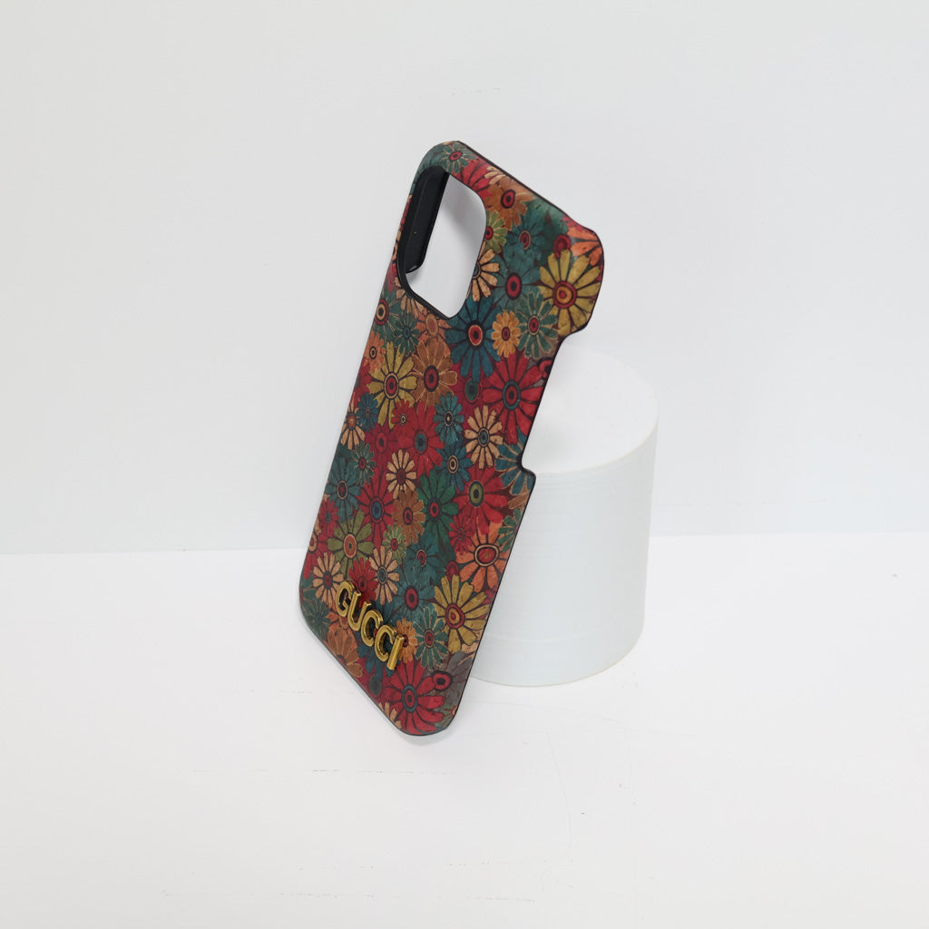 Gucci Flower Phone Case For iPhone