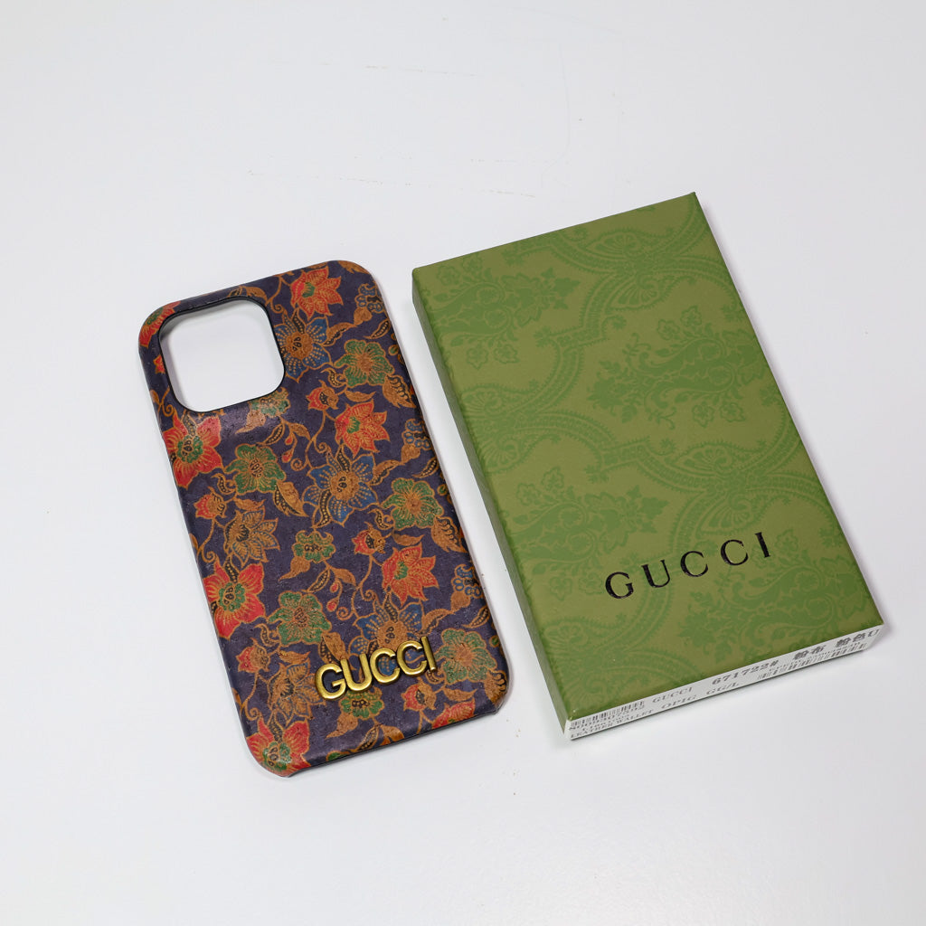 Gucci Flower Phone Case For iPhone