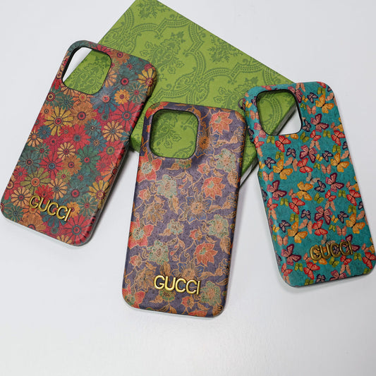 Gucci Flower Phone Case For iPhone