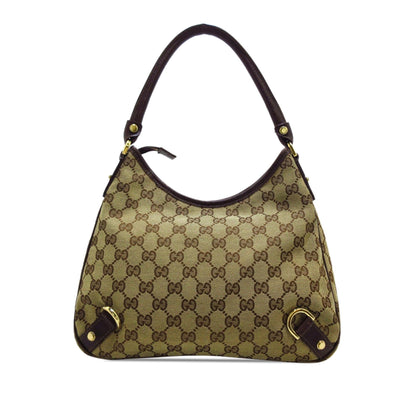 Gucci GG Canvas Abbey D-Ring Shoulder Bag (SHG-dNO3B4)