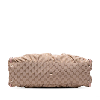 Gucci GG Canvas Abbey D Ring Shoulder Bag