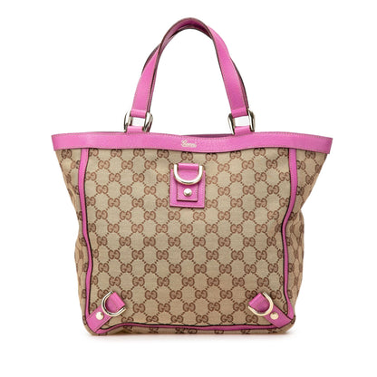 Gucci GG Canvas Abbey D Ring Tote