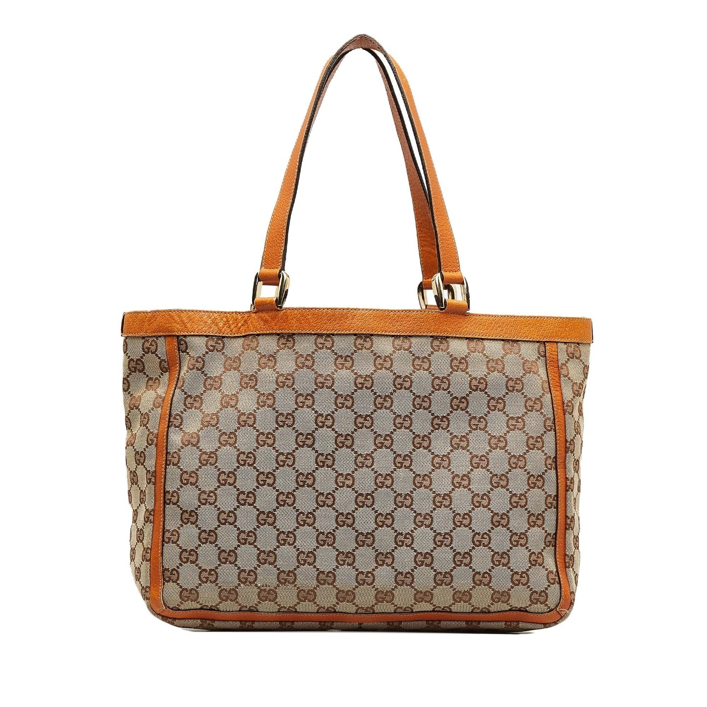 Gucci GG Canvas Abbey Pocket Tote (SHG-O540WB)