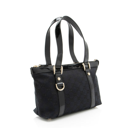 Gucci GG Canvas Abbey Small Tote (SHF-L3vJ8l)