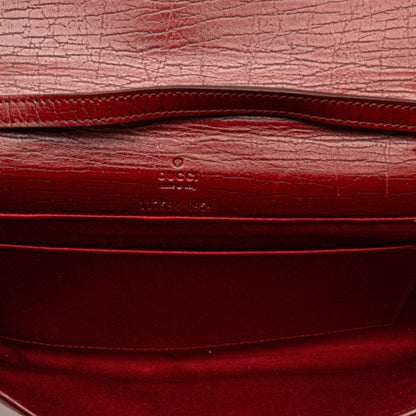 Gucci GG Canvas Bamboo Bar Crossbody