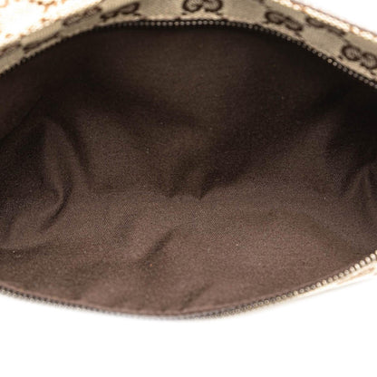 Gucci GG Canvas Double Pocket Belt Bag