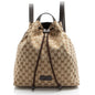 Gucci GG Canvas Drawstring Backpack (SHF-WIBaRK)
