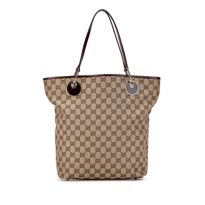 Gucci GG Canvas Eclipse Tote (SHG-uZPc1Y)