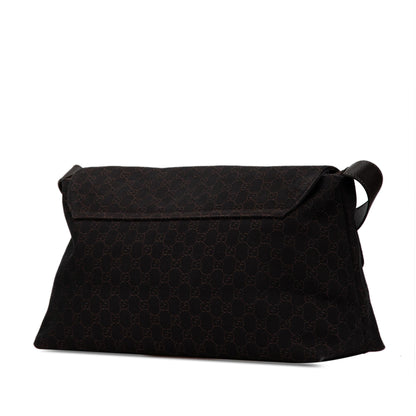 Gucci GG Canvas Flap Crossbody (SHG-ekq1Cm)