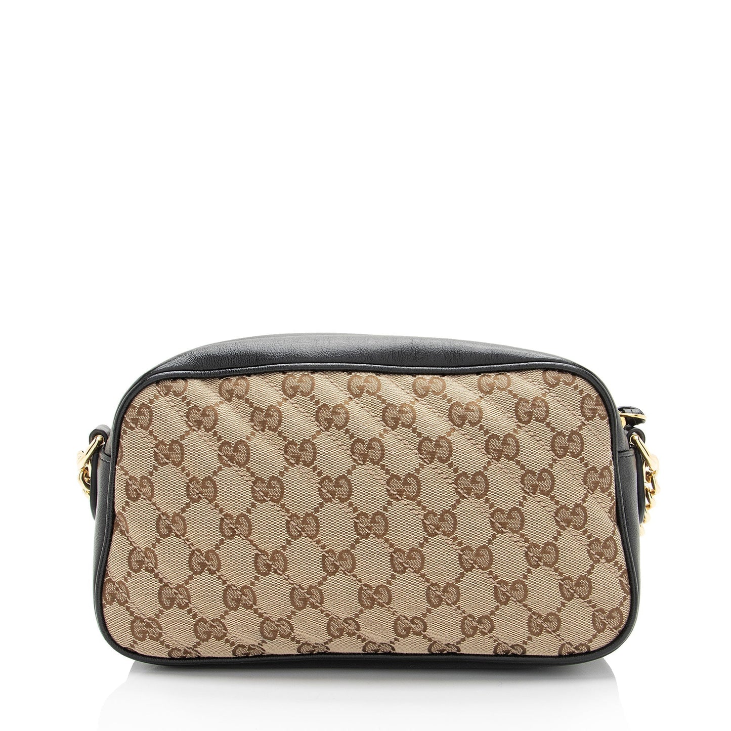 Gucci GG Canvas GG Marmont Small Shoulder Bag (SHF-vFaifH)