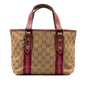 Gucci GG Canvas Jolicoeur Tote (SHG-5Q0OTS)