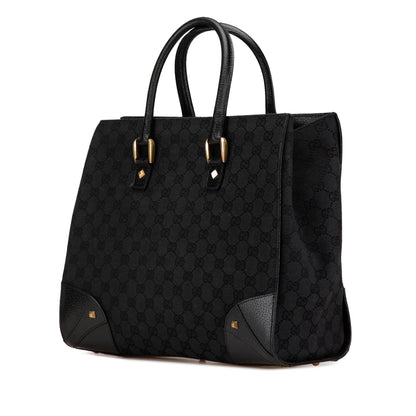Gucci GG Canvas Nailhead Tote (SHG-AtfFVp)