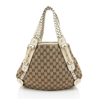 Gucci GG Canvas Pelham Small Shoulder Bag (SHF-ekffiS)