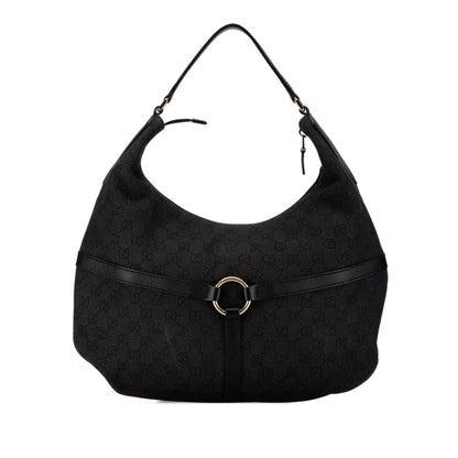Gucci GG Canvas Reins Hobo Bag (SHG-oCFlyu)