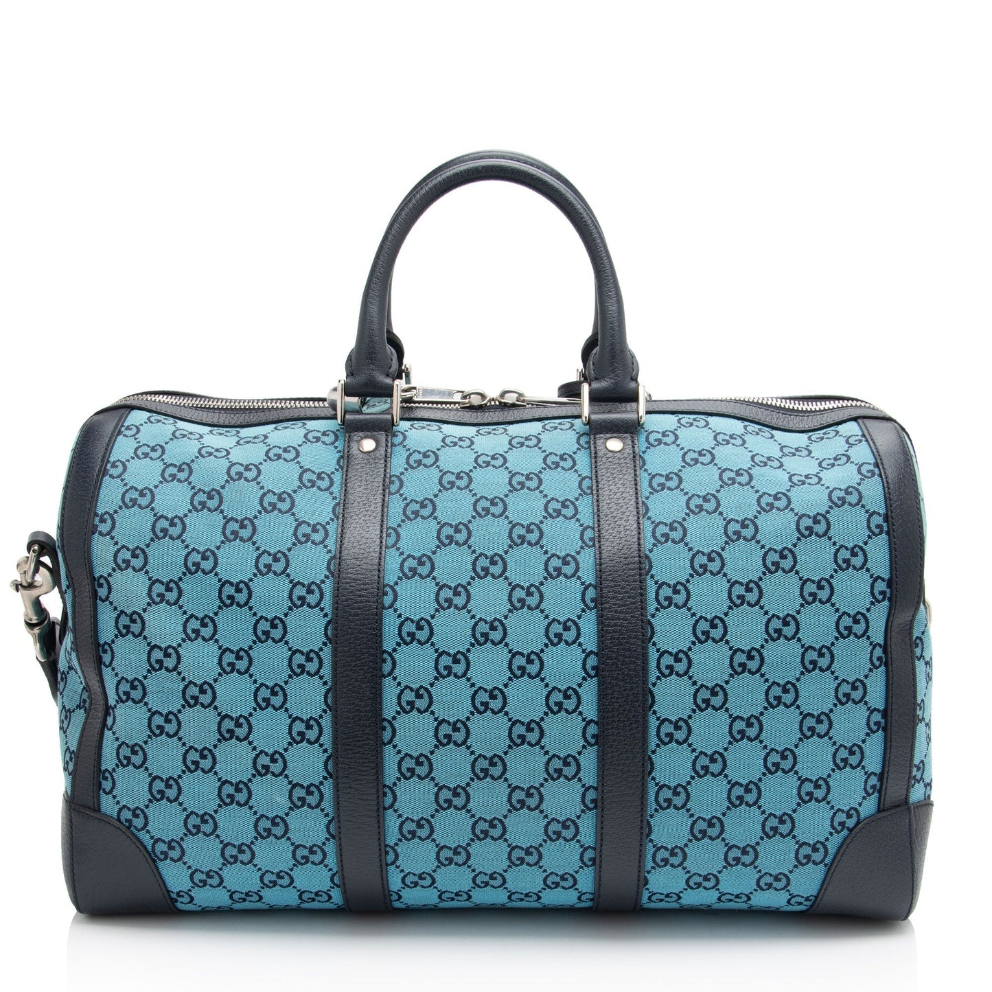 Gucci GG Canvas Savoy Medium Duffle (SHF-8zVTxr)