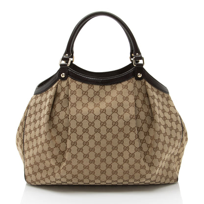 Gucci GG Canvas Sukey Large Tote