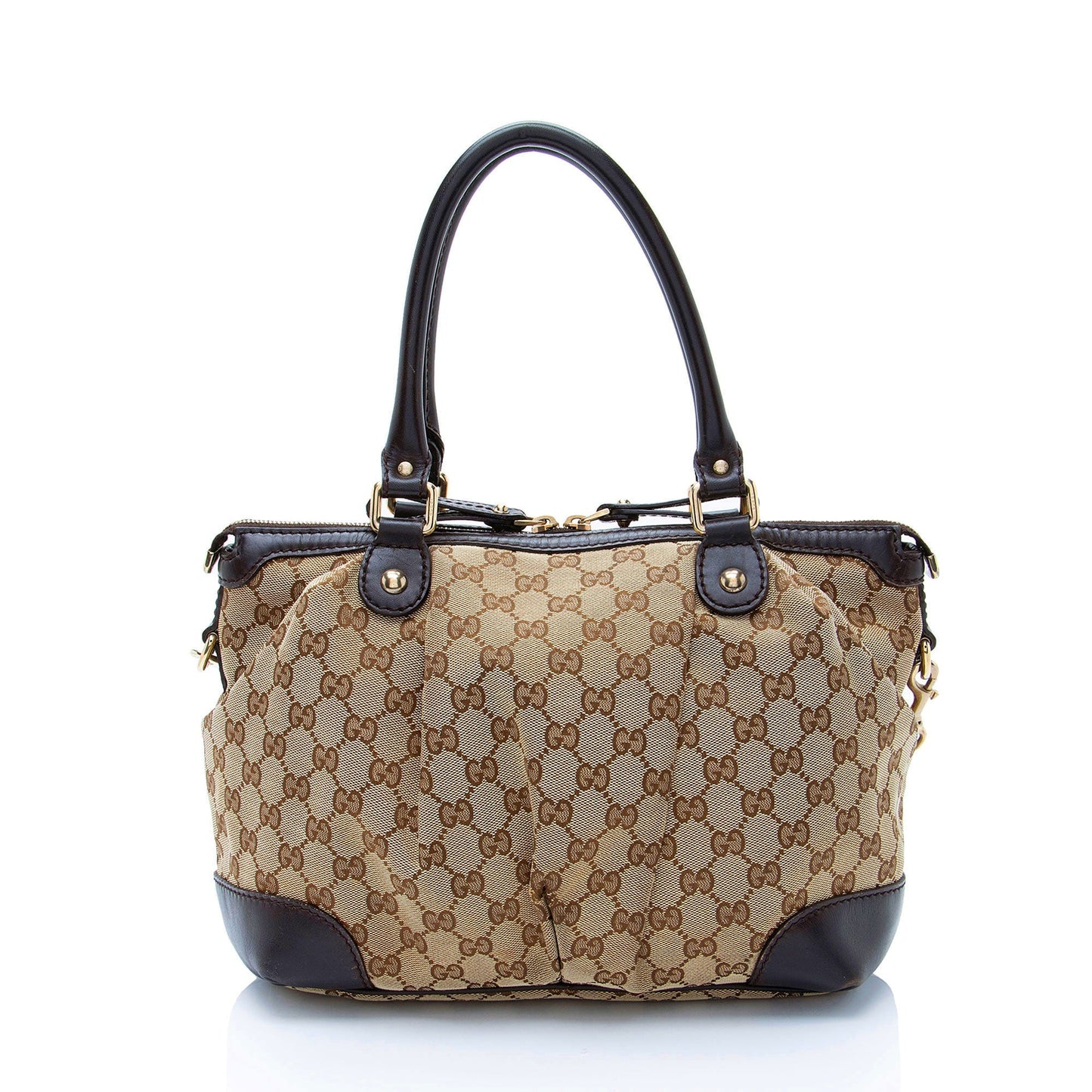 Gucci GG Canvas Sukey Medium Satchel