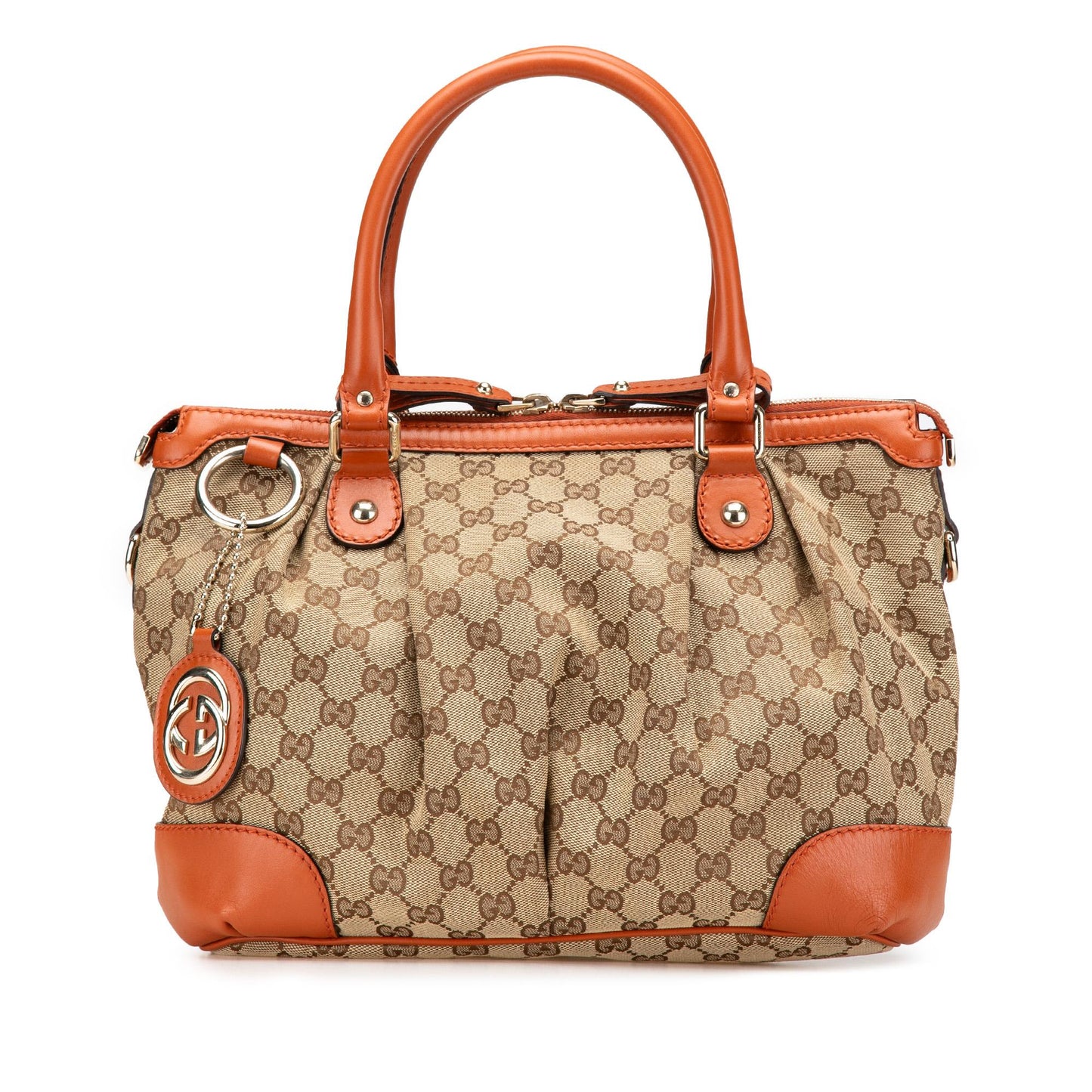 Gucci GG Canvas Sukey Satchel