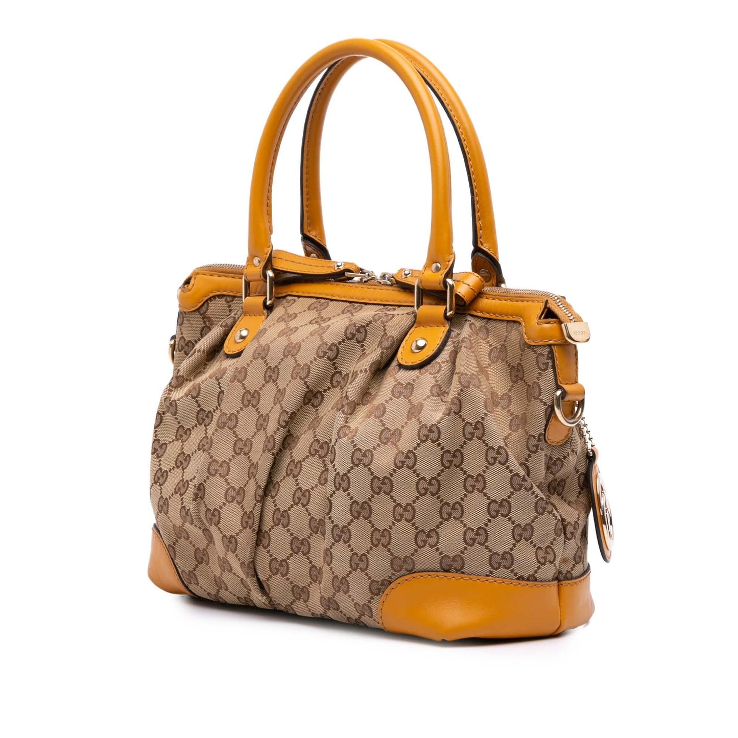 Gucci GG Canvas Sukey Satchel