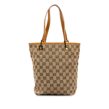 Gucci GG Canvas Tote (SHG-UjHlmW)