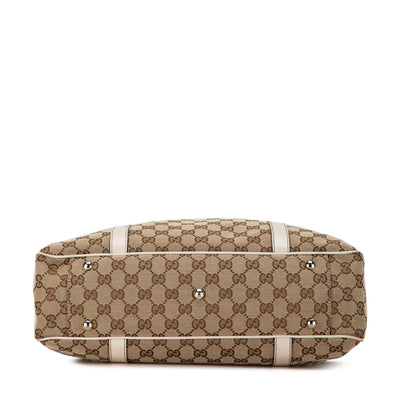 Gucci GG Canvas Twins Tote (SHG-Tw8Kwa)
