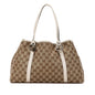 Gucci GG Canvas Twins Tote (SHG-Tw8Kwa)