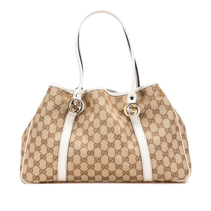 Gucci GG Canvas Twins Tote