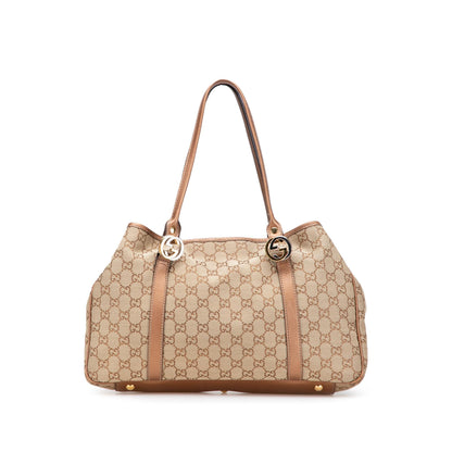Gucci GG Canvas Twins Tote