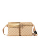 Gucci GG Canvas Web Double Pocket Belt Bag