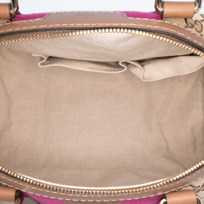 Gucci GG Canvas Web Joy Boston Bag