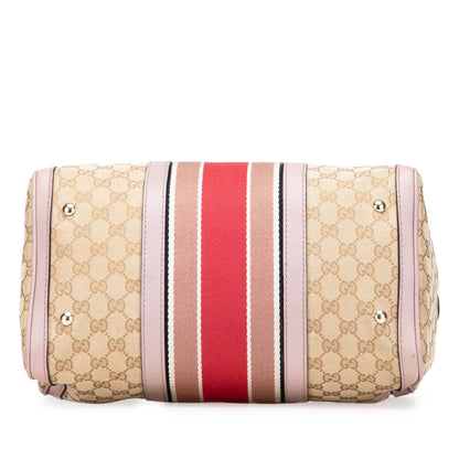 Gucci GG Canvas Web Joy Boston Bag