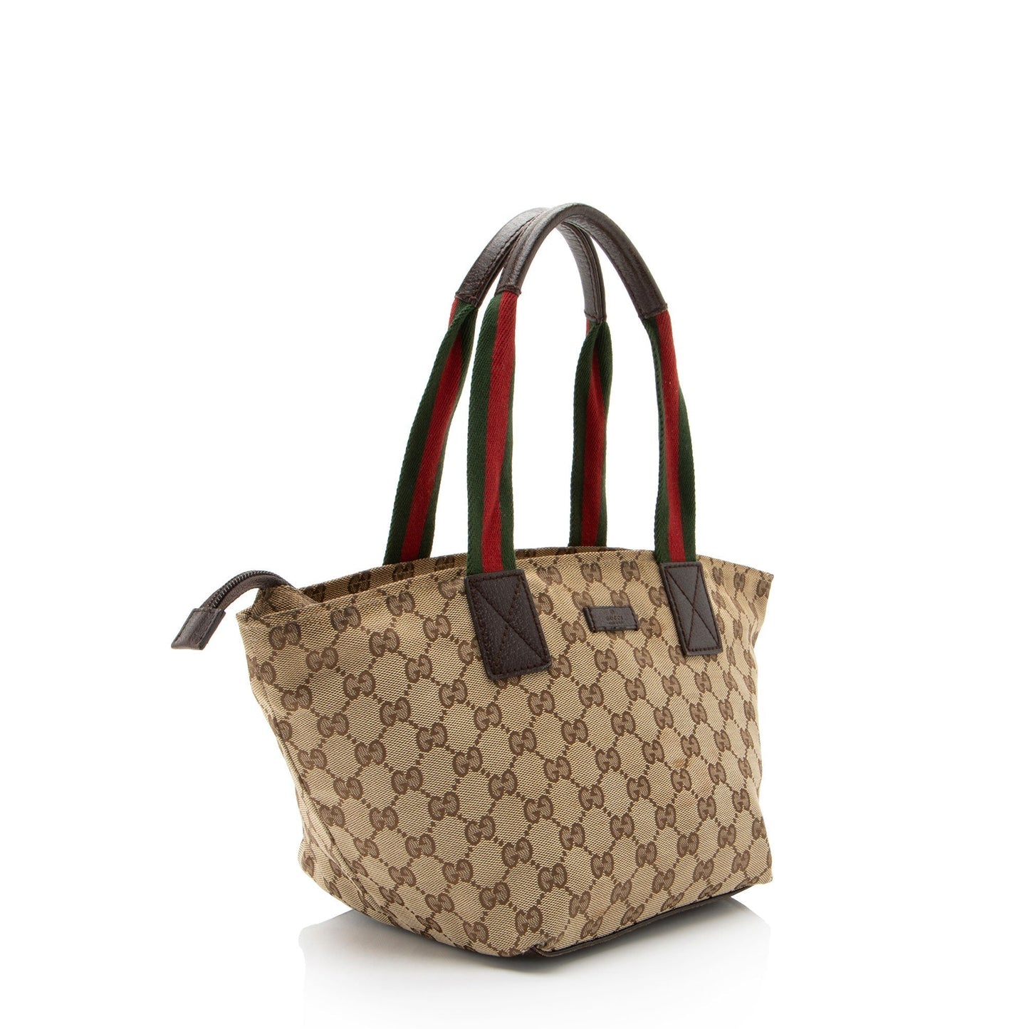 Gucci GG Canvas Web Small Tote