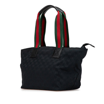 Gucci GG Canvas Web Tote