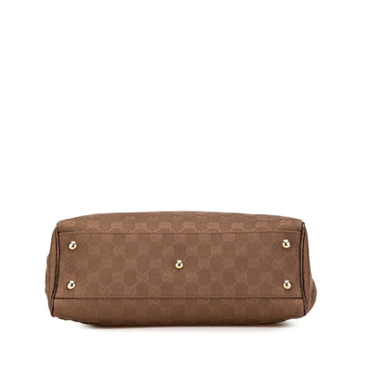 Gucci GG Canvas Web Tote