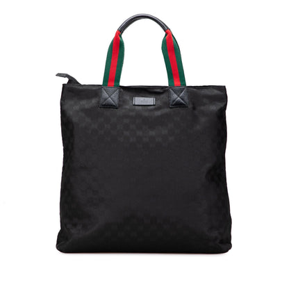 Gucci GG Canvas Web Tote
