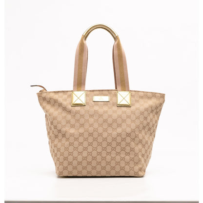 Gucci GG Canvas Web Tote
