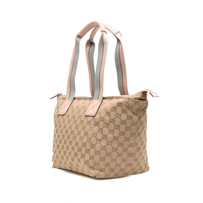 Gucci GG Canvas Web Tote