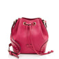 Gucci GG Debossed Diamante Leather Studded Bright Bucket Bag