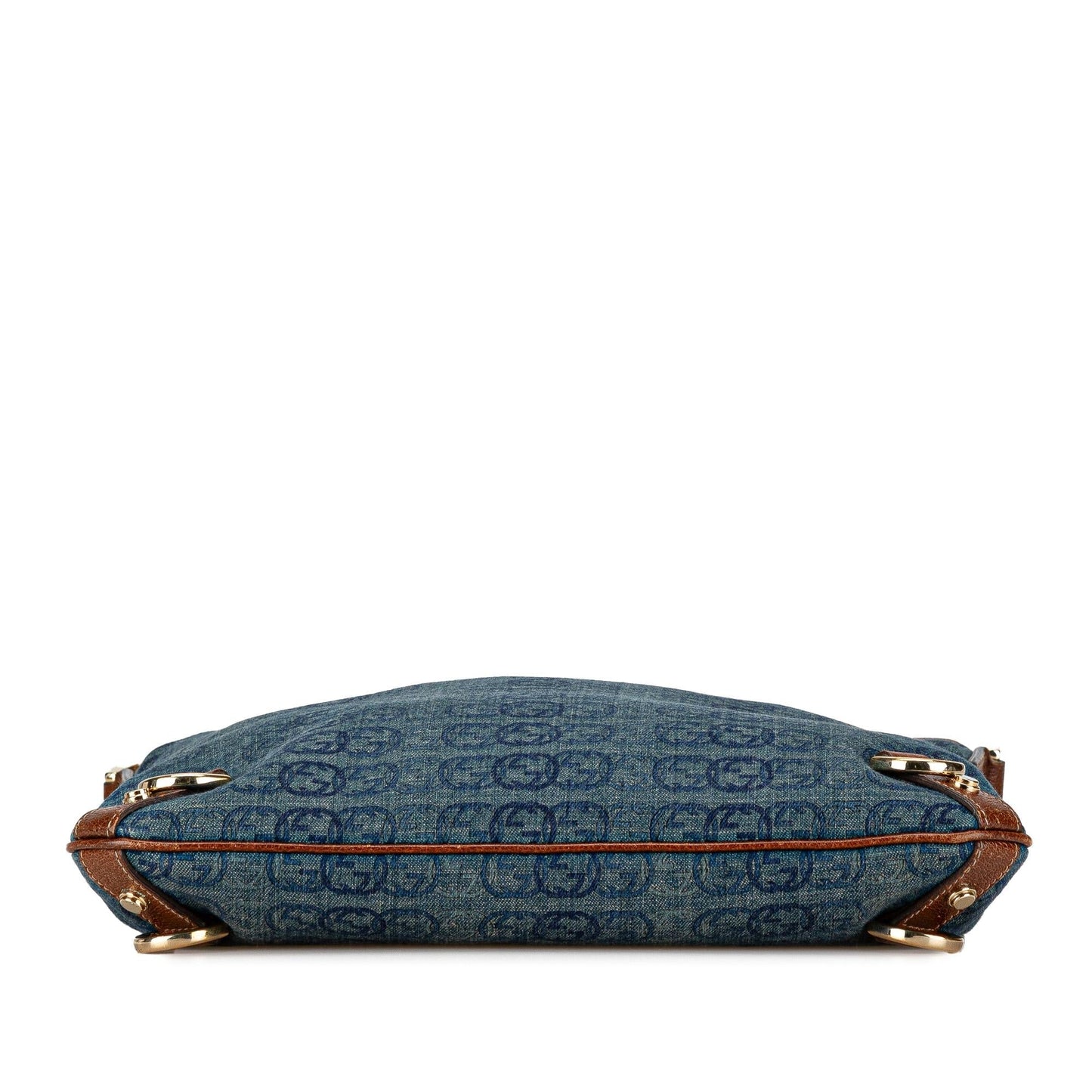 Gucci GG Denim Abbey D-Ring Crossbody Bag