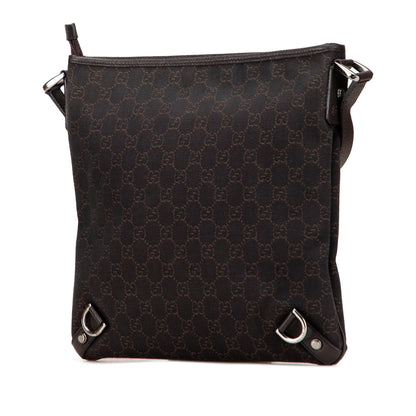 Gucci GG Denim Abbey D Ring Crossbody