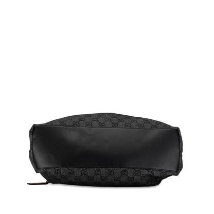 Gucci GG Denim Bamboo Handbag (SHG-XpUfPr)