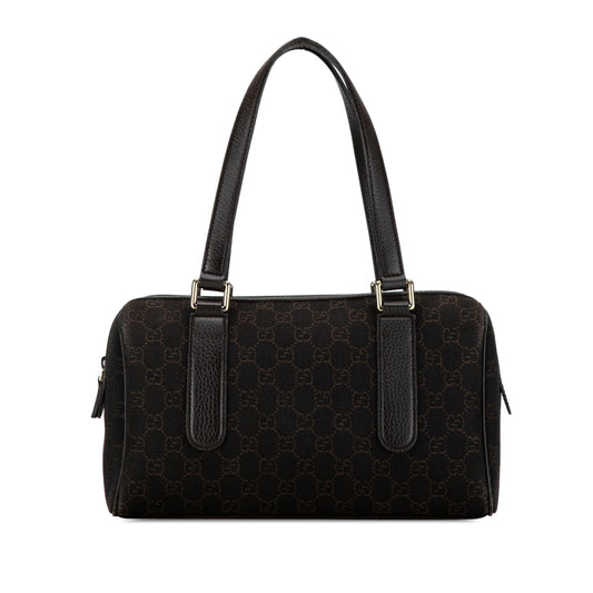 Gucci GG Denim Boston Bag (SHG-ivM0my)