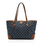 Gucci GG Denim Ophidia Medium Tote (SHF-eW1J5L)