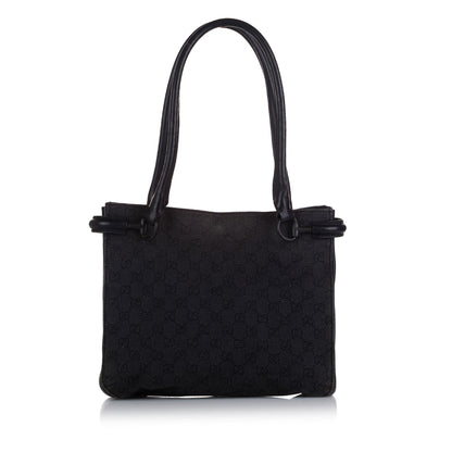 Gucci GG Denim Shoulder Bag