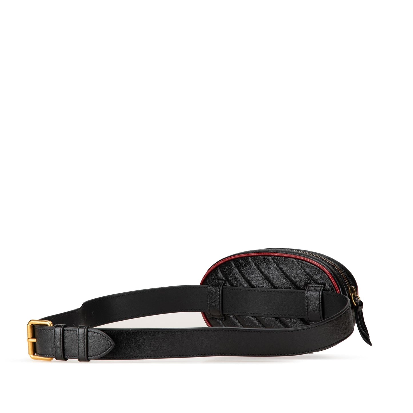 Gucci GG Marmont Leather Matelasse Torchon Belt Bag