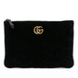 Gucci GG Marmont Matelasse Velvet Clutch